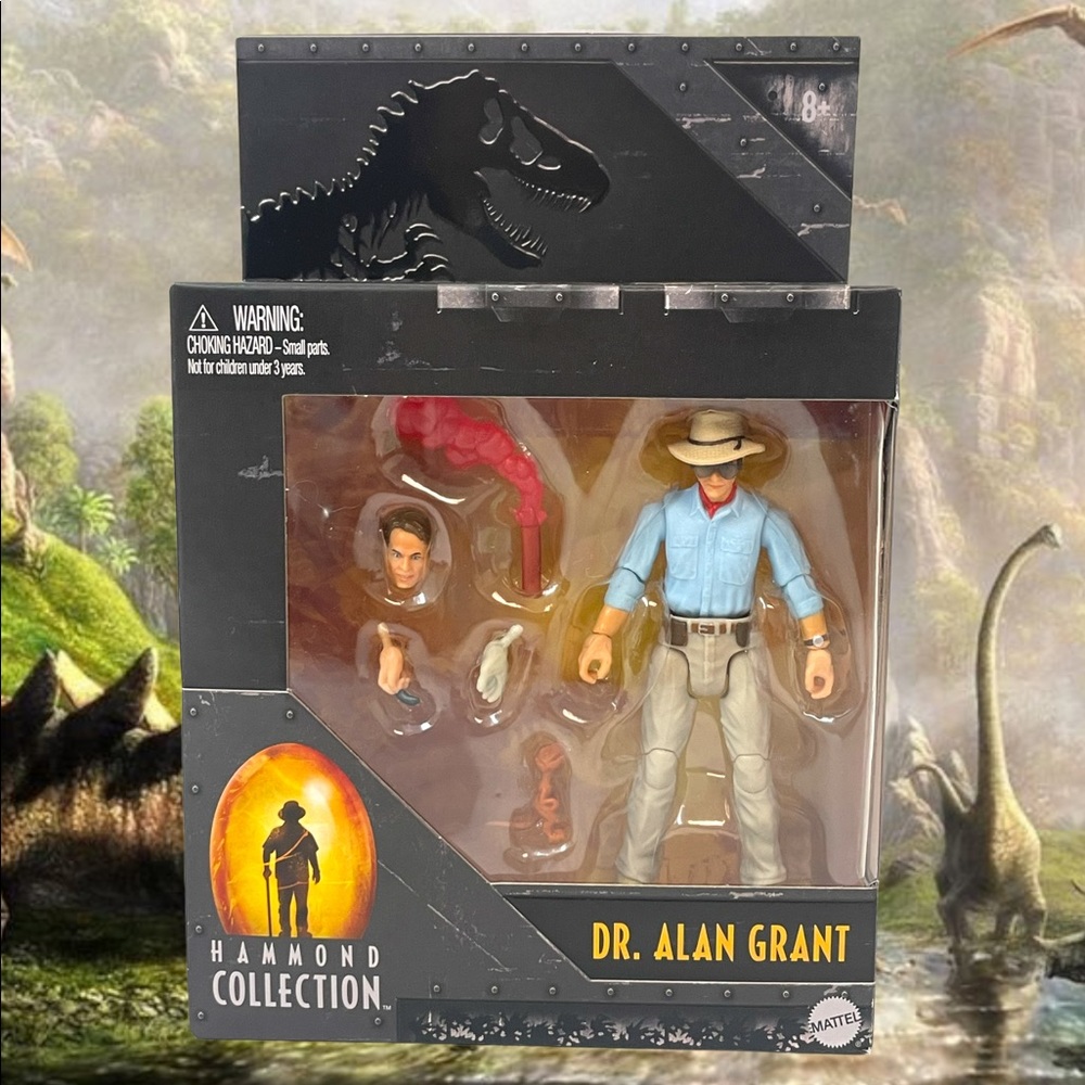 Cool Jurassic Park Jurassic World Collectible Figure Dr. Alan Grant